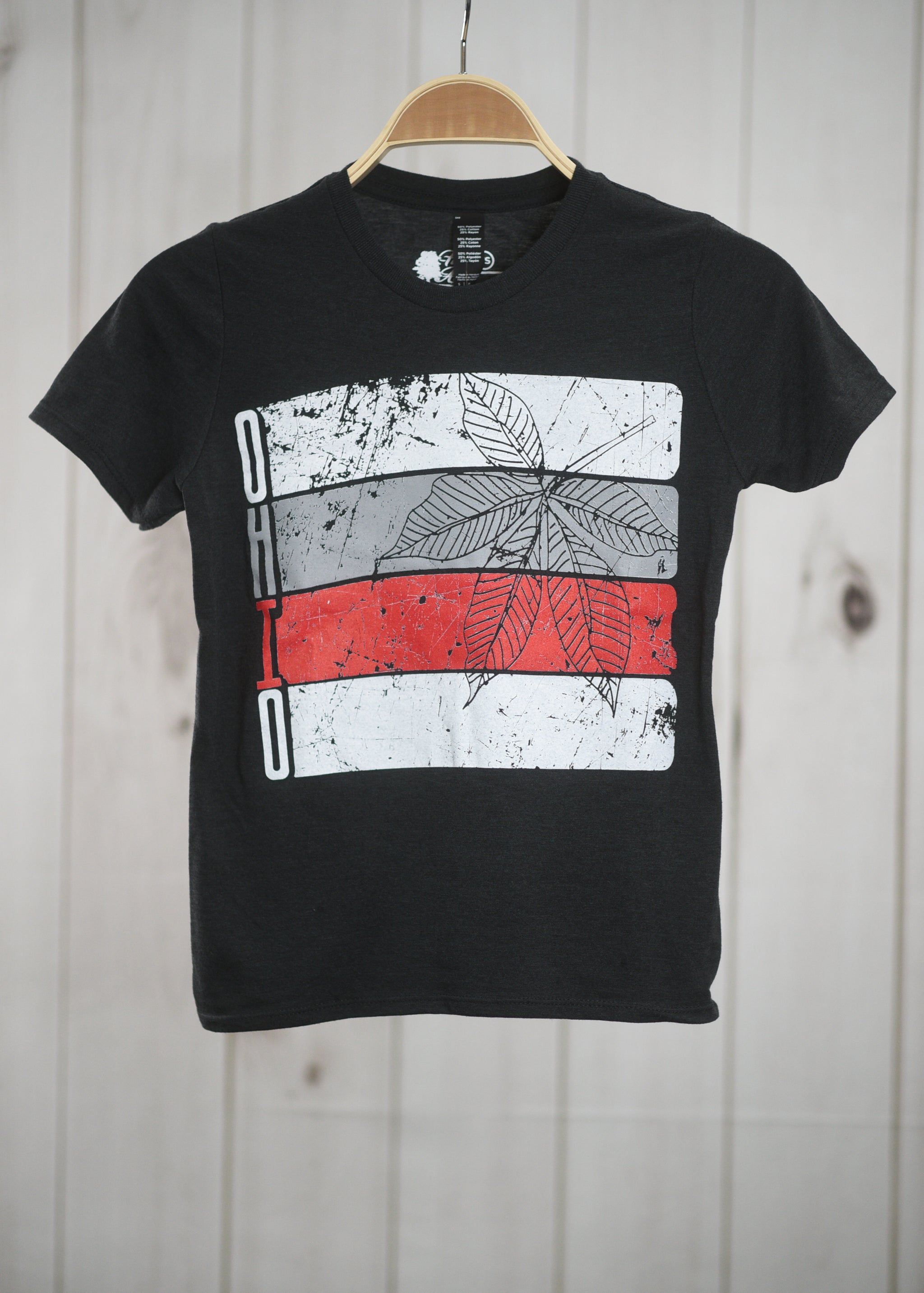 Striped Ohio Youth Tee