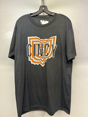 Cincy Stacked T Shirt