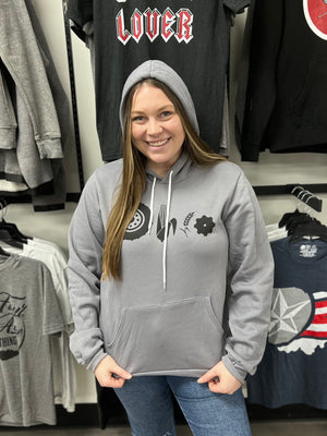 AgOhio Grey Hoodie