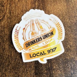 Drinkers Union Sticker