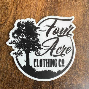 Four Acre Clothing Co. Sticker
